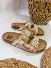 Natural Tambour Crochet Sandals by Dirty Laundry