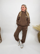 Chocolate Brown Fleece-Lined Luxury Lounge Oversized Bmaes Hoodie