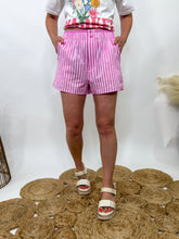 Pink Striped Boxer Shorts
